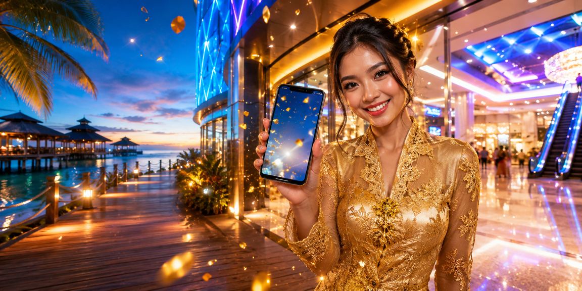 Proses deposit mudah dalam talian dengan pakaian kebaya di Sabah